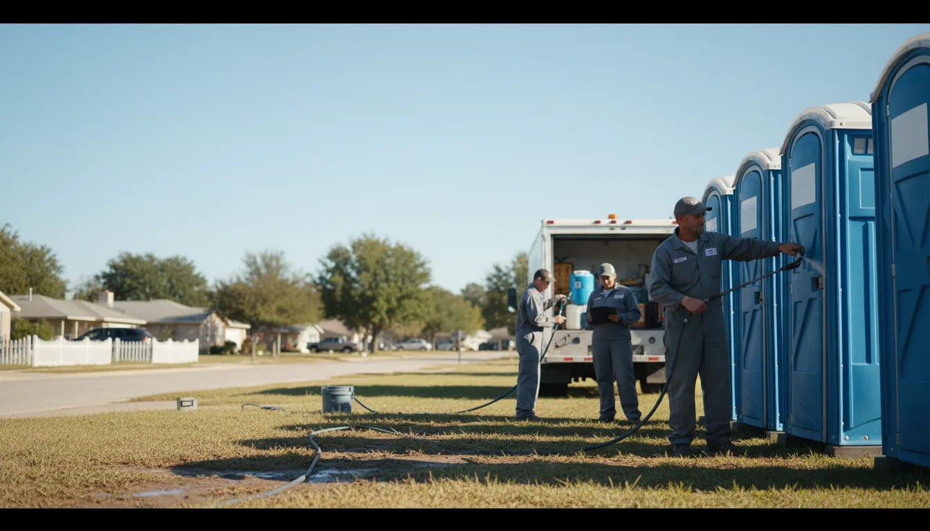 Long-Term Portable Toilet Rental in Claiborne, MD near me